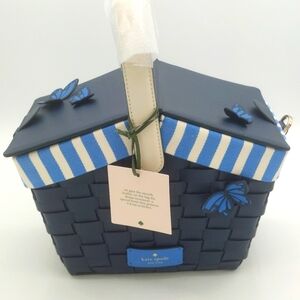 Kate Spade Flutter Fly Picinic Basket Crossbody Bag NWT